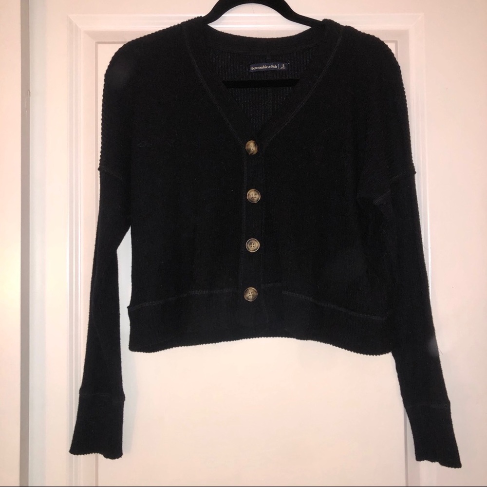 Abercrombie Button Down Sweater